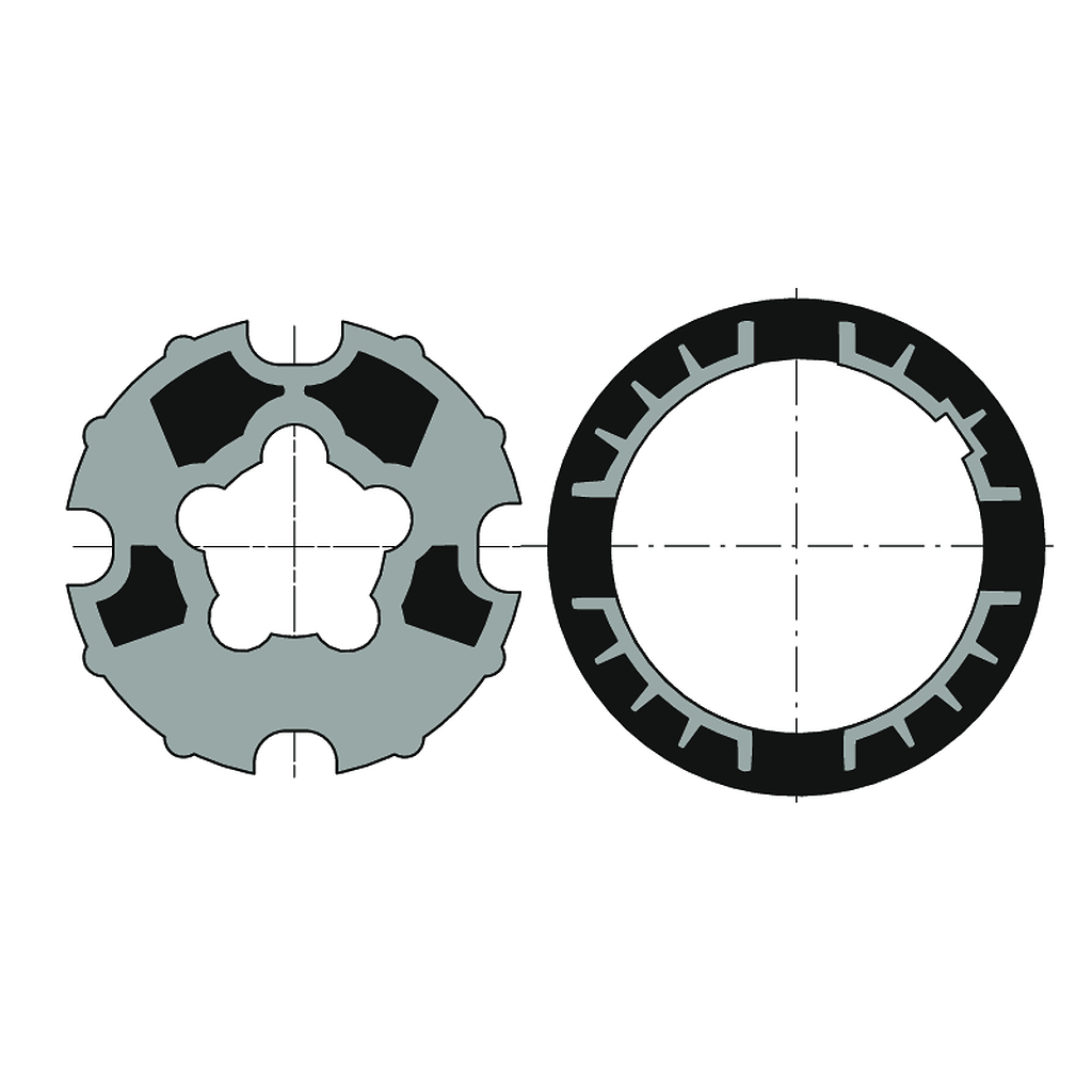 Adapt. roue+couronne LT60 dohner 78