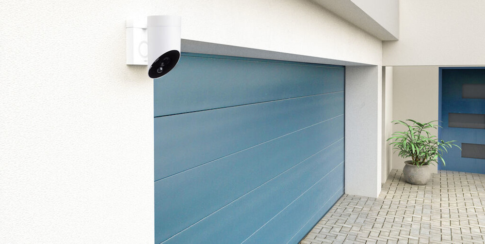 Outdoor Camera blanche - Camra de surveillance extrieure wifi - Stickers alarme - 1080p Full HD - Sirne 110 dB - Branchement possible sur luminaire existant image 1 | Rakuten