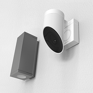 Outdoor Camera blanche - Camra de surveillance extrieure wifi - Stickers alarme - 1080p Full HD - Sirne 110 dB - Branchement possible sur luminaire existant image 6 | Rakuten
